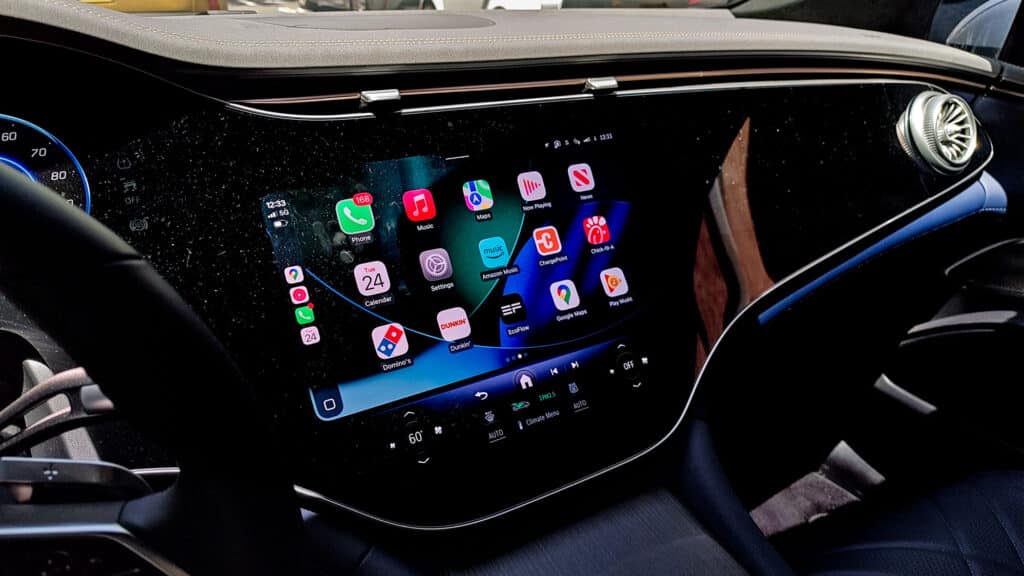 image showing interior of car
