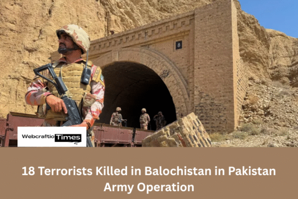 18 Terrorists Killed in Balochistan in Pakistan Army Operation 18 Terrorists Killed in Balochistan as Pakistan Army Launches Major Operation