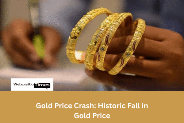 Gold Price Crash: Historic Fall in Gold Price