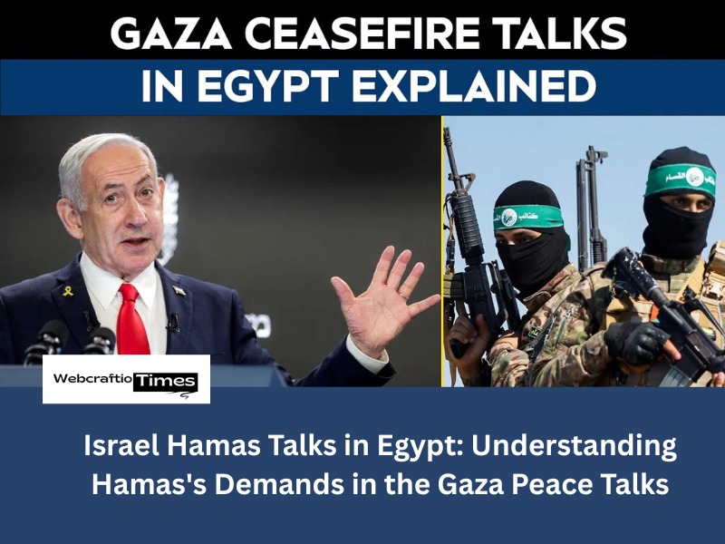 a poster image showing Israeli prime minister with Hamas fighters on right