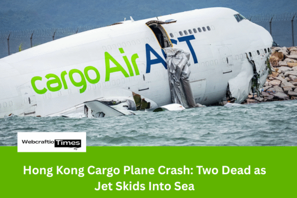 Hong Kong Cargo Plane Crash: Two Dead as Jet Skids Into Sea