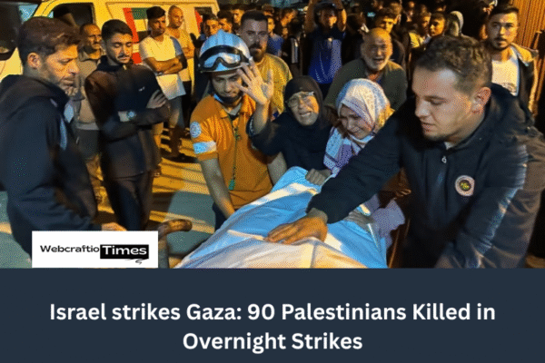 Israel strikes Gaza: 90 Palestinians Killed in Overnight Strikes Israel strikes Gaza: 90 Palestinians Killed in Overnight Strikes