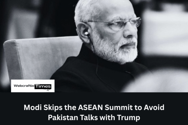 Modi Skips the ASEAN Summit to Avoid Pakistan Talks with Trump Modi Skips the ASEAN Summit to Avoid Pakistan Talks with Trump