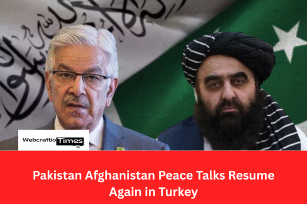 Pakistan Afghanistan Peace Talks Resume Again in Turkey
