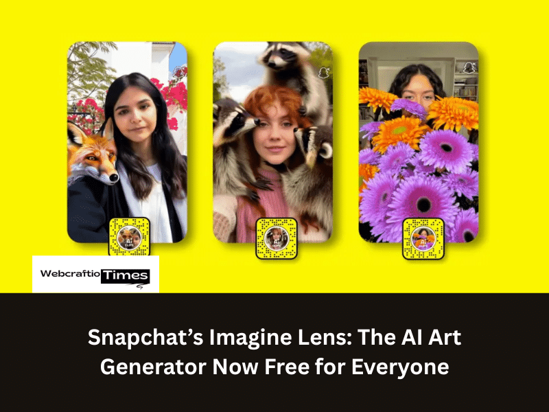 Snapchat’s Imagine Lens: The AI Art Generator Now Free for Everyone