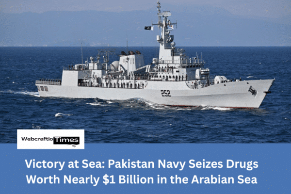 Victory at Sea: Pakistan Navy Seizes Drugs Worth Nearly $1 Billion in the Arabian Sea