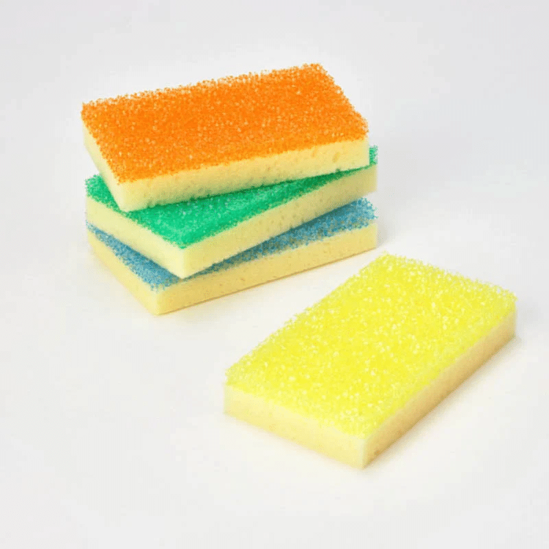Dual-Sided Scrub Sponges