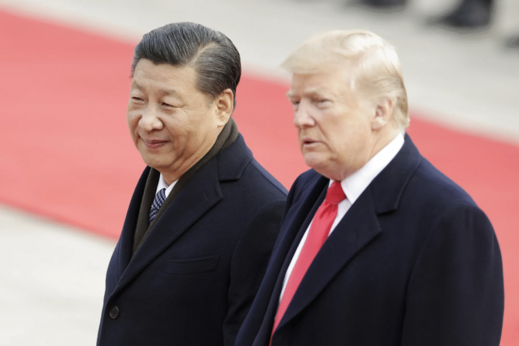 Xi and trump together