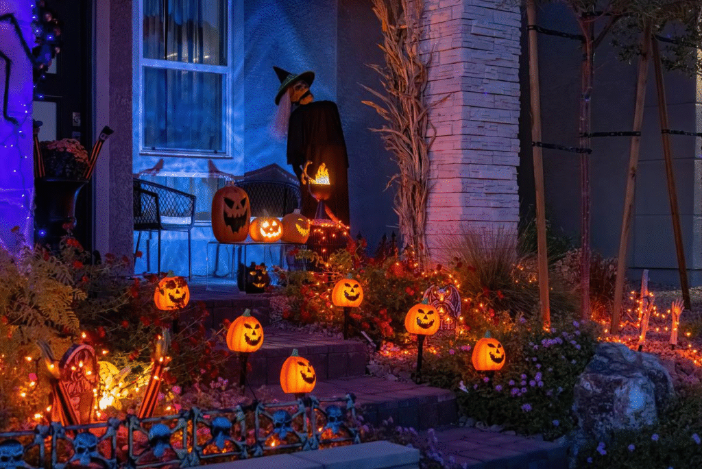 Homemade Halloween Decoration Ideas for outdoor