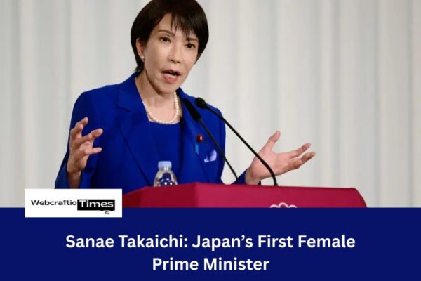 Sanae Takaichi: Japan’s First Female Prime Minister Giving Speech