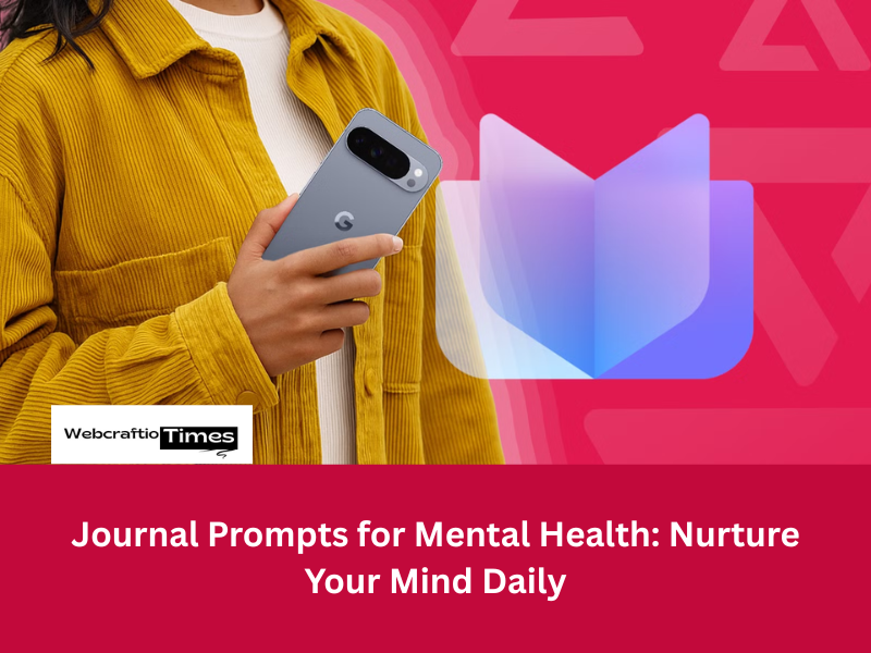 Journal Prompts for Mental Health: Nurture Your Mind Daily