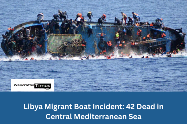 Libya Migrant Boat Incident: 42 Dead in Central Mediterranean Sea