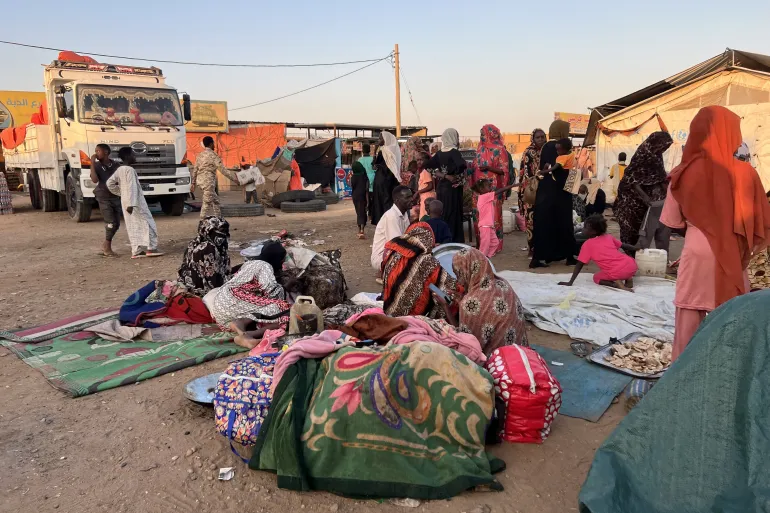 People suffering from war in sudan after fall of city